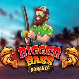 Bigger Bass Bonanza logo – Slots by Pragmatic Play at GramsBet Casino