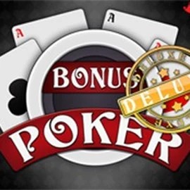 Bonus Poker Deluxe - 3 Hands slot icon by RTG (Reel Time Gaming), available at GramsBet Casino