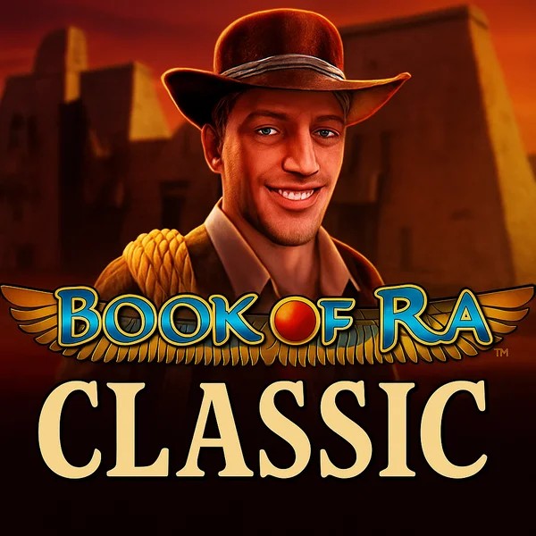 Book of Ra Classic logo – Slots by Novomatic at GramsBet Casino