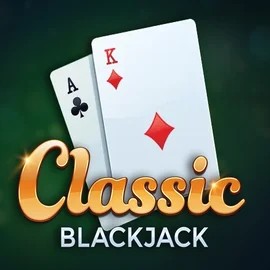 Classic Blackjack slot visual from Red Tiger Gaming available on gramsbetscasino.com