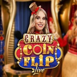 Try Crazy Coin Flip slot by Evolution on gramsbetscasino.com – logo image