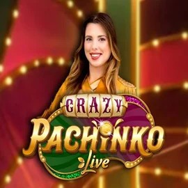 Enjoy Crazy Pachinko by Evolution – logo hosted on gramsbetscasino.com