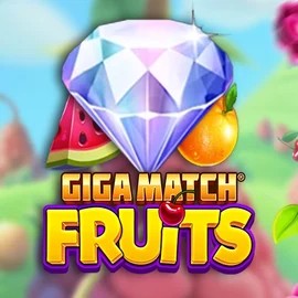 Giga Match Fruits slot logo by RubyPlay at GramsBet Casino