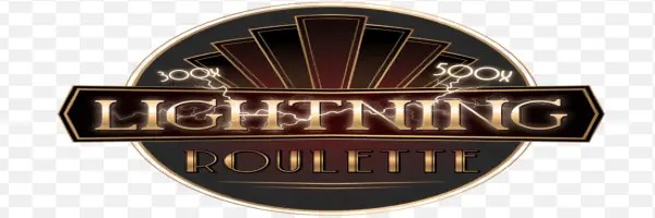 Official Live Casino logo: Lightning Roulette by Evolution at GramsBet Casino