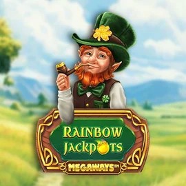 Rainbow Jackpots Megaways slot icon by Red Tiger Gaming, available at GramsBet Casino