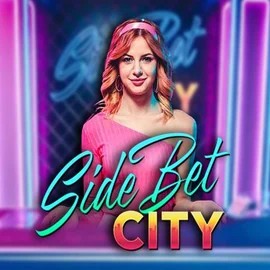 Side Bet City slot logo by Evolution at GramsBet Casino