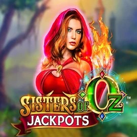 Sisters Of Oz Jackpots slot logo by Triple Edge Studios at GramsBet Casino